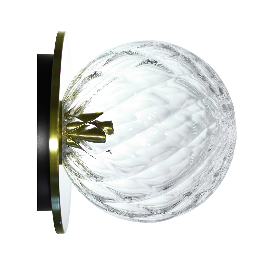 Stylish Devon S Famlight brass pendant lamp