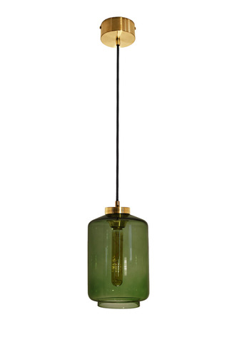 Skontrolujte Štýlová závesná lampa Famlight Leyte z nehrdzavejúcej ocele
