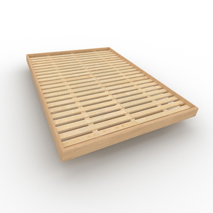 Posteľ WoodMan CARRE 140x200 z masívneho bukového dreva surové WUA-01468 small 2