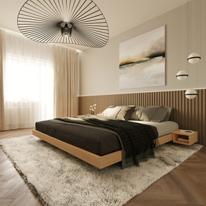 Posteľ WoodMan CARRE 160x200 z masívneho bukového dreva prírodná WUA-01473 small 5