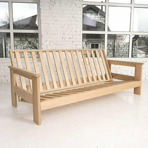 Rozkladacia pohovka WoodMan Mexico z bukového dreva, 210x145 cm, SKU 100625 small 4