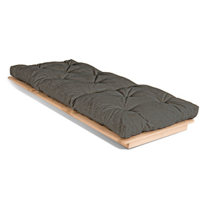 Pohovka futon WoodMan Layti 90 bukové drevo sivá WUA-00885 small 1