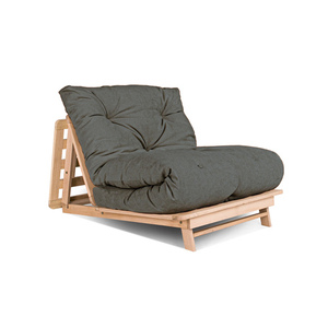 Pohovka futon WoodMan Layti 90 bukové drevo sivá WUA-00885 small 0