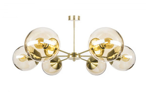 Famlight MUNA Ceiling M 19 mosadzné štýlové závesné svietidlo small 0