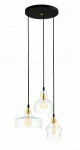 KASPA LONGIS 3 Zlatá závesná lampa small 0