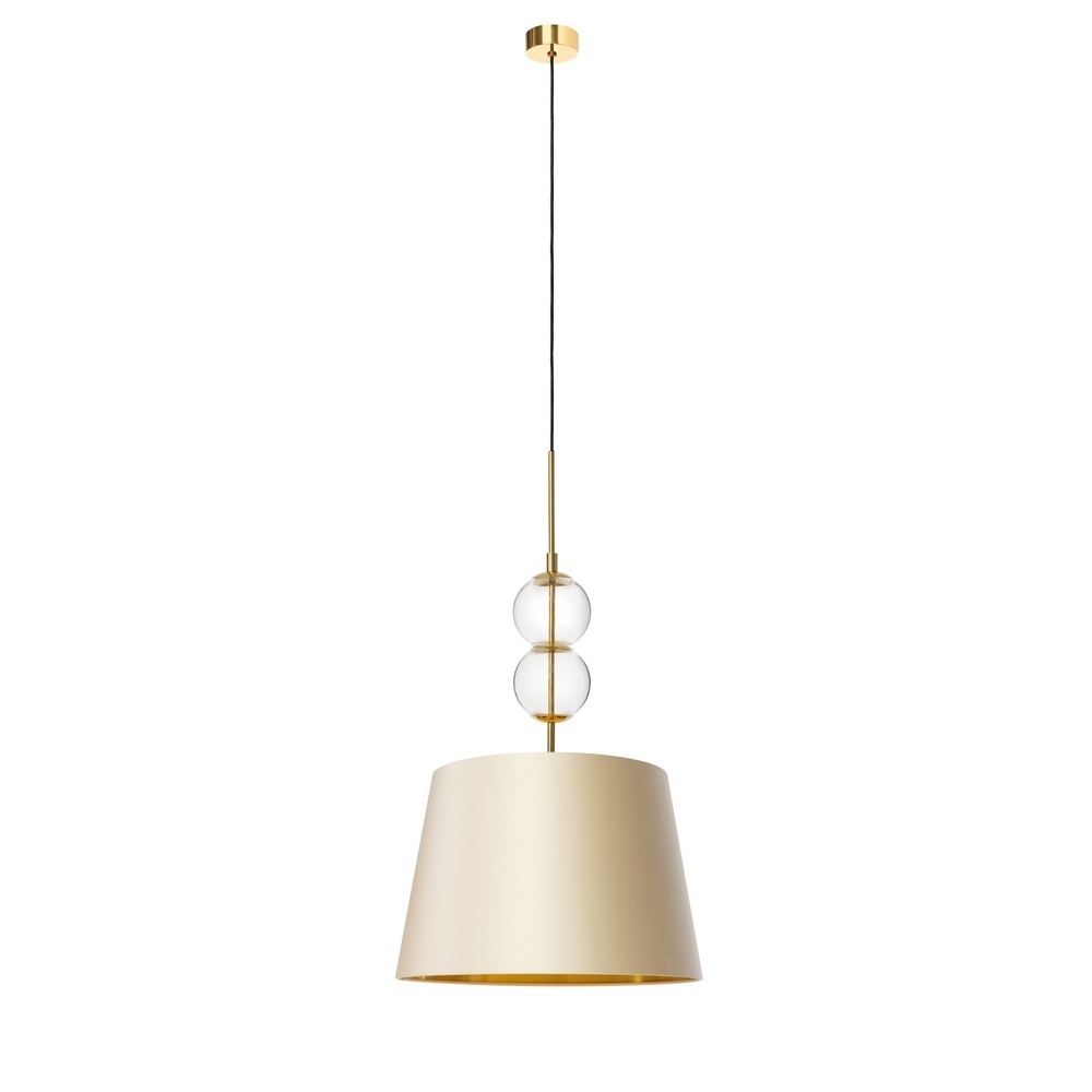 KASPA COCO M champagne gold pendant lamp