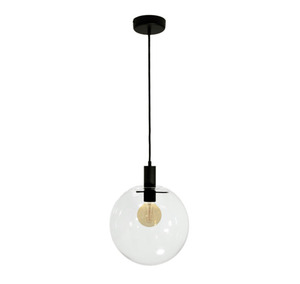 Štýlová závesná lampa Muna set 1 transparentná meď/mosadz/patina small 0