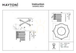 Plafón DUNE DIA005CL-06CH Maytoni small 5
