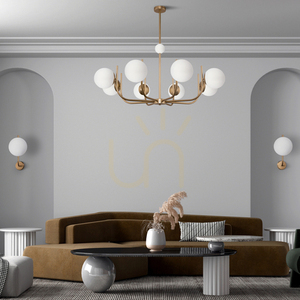 Závesné svietidlo RENDEZ-VOUS MOD109PL-08BS Maytoni small 1
