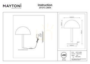 Stolná lampa RAY Z012TL-L8B3K Maytoni small 8