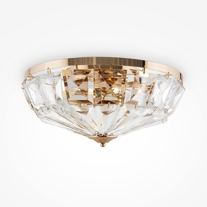 Stropné svietidlo FACET MOD094CL-06G Maytoni, zlaté, 6×E14 small 0