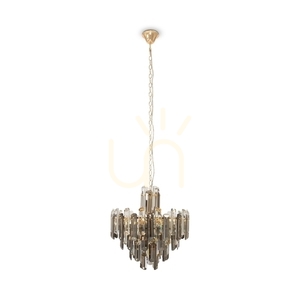 Luster Maytoni Flare DIA200PL-06G 6xE14 krištáľ zlatý Ø48,8 cm výška 68,7-154,2 cm small 3