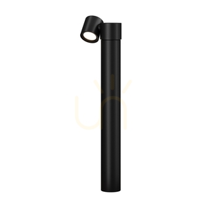 Čierne záhradné stĺpikové svietidlo Maytoni WALL STREET O010FL-01B GU10 IP54 55 cm small 2