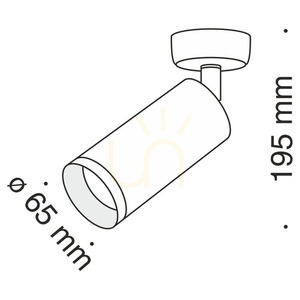 Plafón FOCUS C017CW-01MG Maytoni small 6