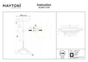 PHANTON DL2001-L12W zapustené svietidlo Maytoni small 6
