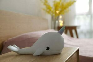 Detské nočné svetlo Narwhal biele DHINK362-21 small 4