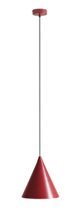 Závesné svietidlo Aldex červené vínové kovové E27 24 cm 1108G15 small 0