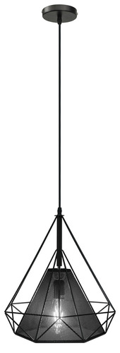 Skontrolujte PIRAMIDA 8802/1 PIRAMIDA lampa 8802/1 závesná šnúra.1pł.E27 SIATKA BLACK