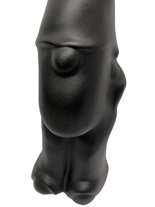 Dekoratívna figúrka Gnome - matná čierna small 4