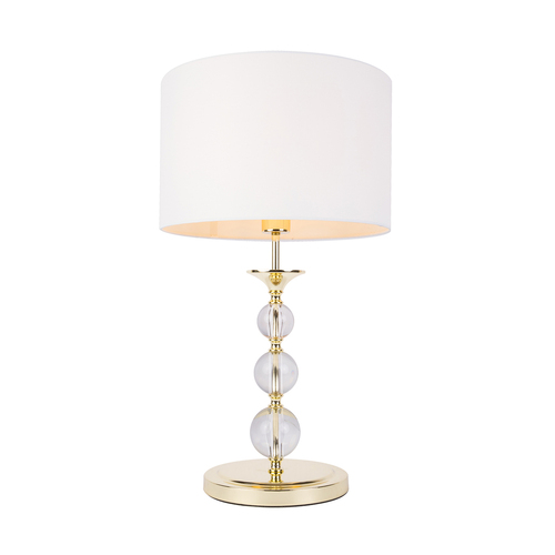 Skontrolujte Stolová lampa Zuma Line REA RLT93163-1GW II ZŁOTO-biela