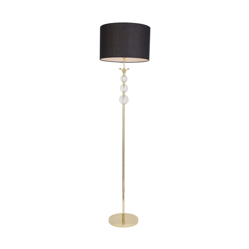 Skontrolujte Stojanová lampa Zuma Line REA RLL93163-1GB II ZŁOTO-čierna