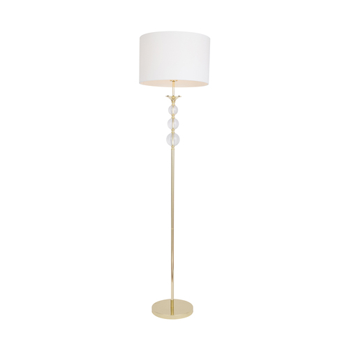 Skontrolujte Stojanová lampa Zuma Line REA RLL93163-1GW II ZŁOTO-biela