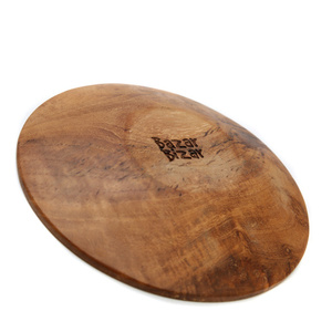 Okrúhly tanier Teak Root - XS small 7
