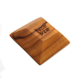 Miska na soľ Bazar Bizar Teak Root XS z teakového dreva, 6 × 6 cm small 1