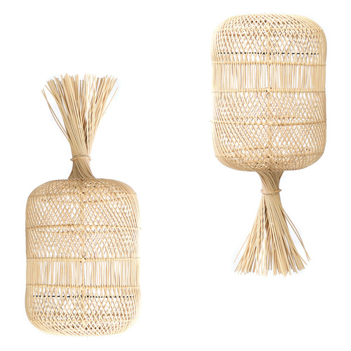 Skontrolujte Stropná lampa z ratanu - The Dumpling Floor Lamp M, E27, dekorácia