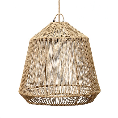 Skontrolujte Lampa v boho štýle - The Conic, morská tráva, E27, ručná výroba