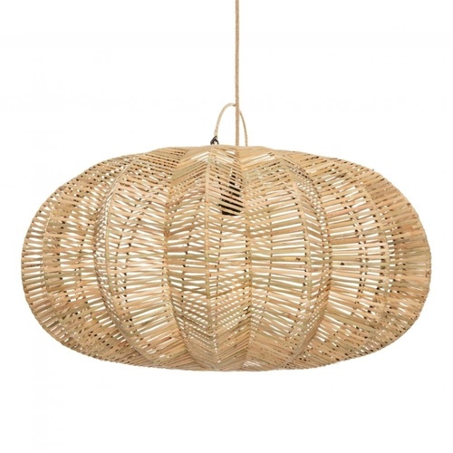 Skontrolujte Pletená závesná lampa - The Cerise, E27, ratan, škandinávsky štýl