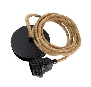 Závesná lampa na klobúk - The Sky Pendant XXL, E27, ratan, boho štýl small 9