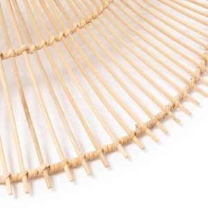 Závesná lampa na klobúk - The Sky Pendant XXL, E27, ratan, boho štýl small 5
