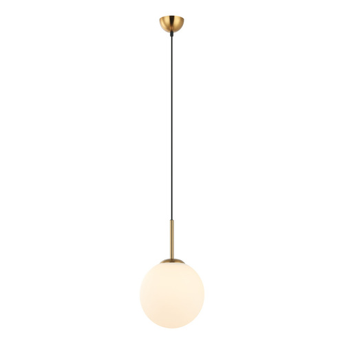 Skontrolujte Závesná lampa Italux hnedá biele sklo E27 PND-5578-1M-BRO