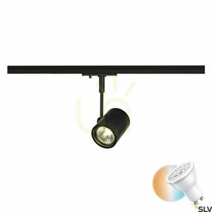 Koľajové svietidlo SLV BIMA 1 GU10 čierne 50W 143440 small 0