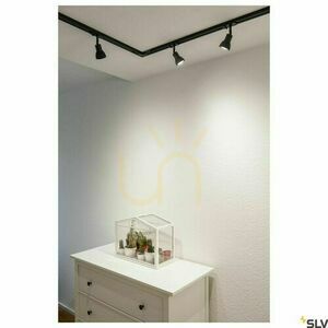 Reflektor na lištu SLV PURIA matne čierny GU10 max. 10 W 1-fázový s adaptérom 143450 small 2