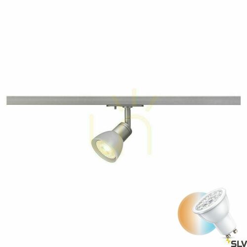 Skontrolujte Koľajové svietidlo SLV PURIA sivé GU10 10 W 143454