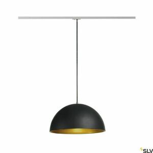 Závesné svietidlo na prípojnicu SLV FORCHINI M čierno-zlaté E27 40W 143930 small 0
