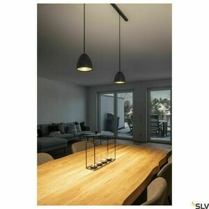 Závesné svietidlo na prípojnicu SLV PARA CONE 14 čierne GU10 35 W 143990 small 1