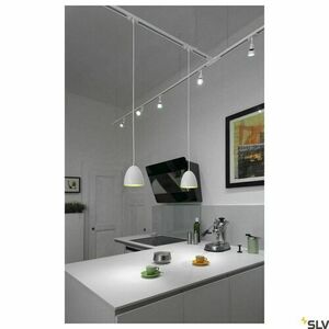 Závesné svietidlo na prípojnicu SLV PARA CONE 14 biele GU10 35W 143991 small 1