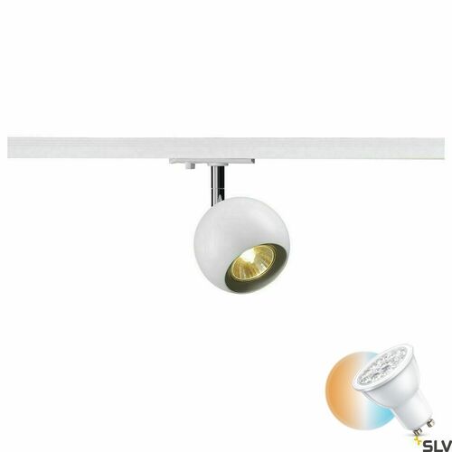 Skontrolujte Lištové svietidlo SLV Light Eye GU10 50 W biela/chróm 144011