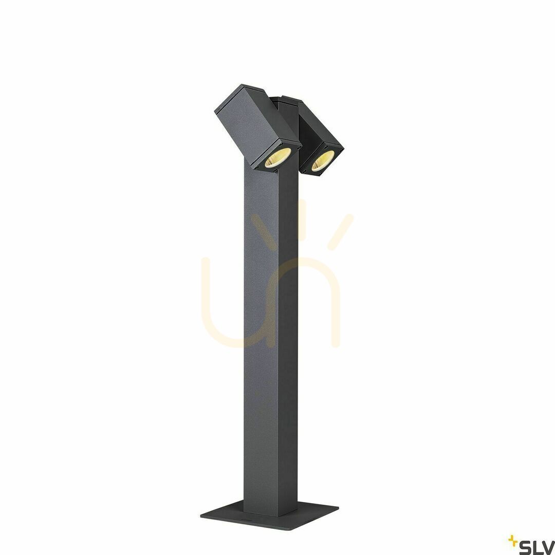 Outdoor Post Light SLV THEO Pathlight Anthracite Aluminum 7W IP44 1002871