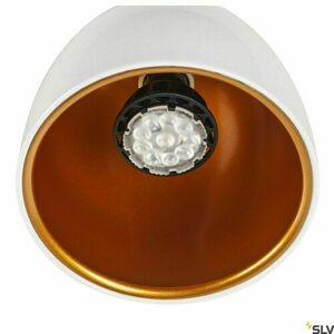 Lištové svietidlo SLV PARA CONE 14 bielo-zlaté 25 W 1-fázové 1002874 small 1