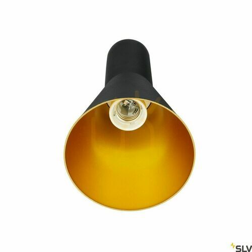 Skontrolujte Závesné svietidlo SLV PHELIA 10 E27 čierno-zlaté, Ø13 cm, 1002951