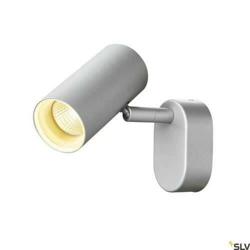 Skontrolujte Povrchové svietidlo SLV NOBLO I strieborné 8W 2700K 620lm 1002971