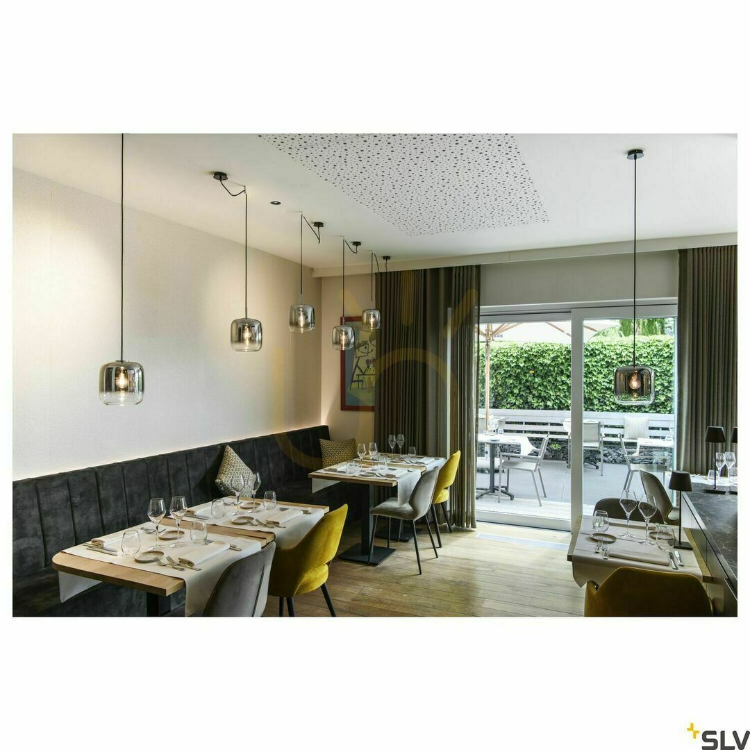 Šou Závesné svietidlo SLV PANTILO 20 chróm sklo 15 W 1003004 Závesné svietidlo SLV PANTILO 20 chróm sklo 15 W 1003004