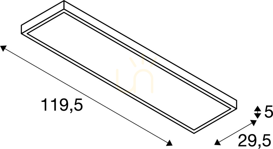 Náhľad Stropné svietidlo SLV LED PANEL DALI sivé 43W 4000K 1003055 Stropné svietidlo SLV LED PANEL DALI sivé 43W 4000K 1003055