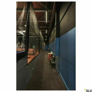 Prívesné svietidlo SLV PARA FLAC DALI LED čierne 104W 4000K IP65 1003107 small 4