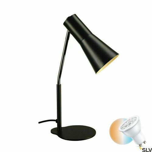 Skontrolujte Stolová lampa SLV PHELIA čierna 35W GU10 146000