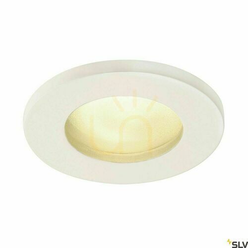 Skontrolujte Vonkajšie zapustené svietidlo SLV DOLIX OUT GU10 biele IP44 1001165